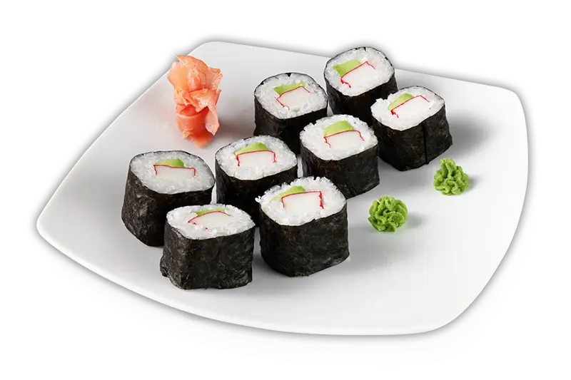 Maki sushi à la krab
