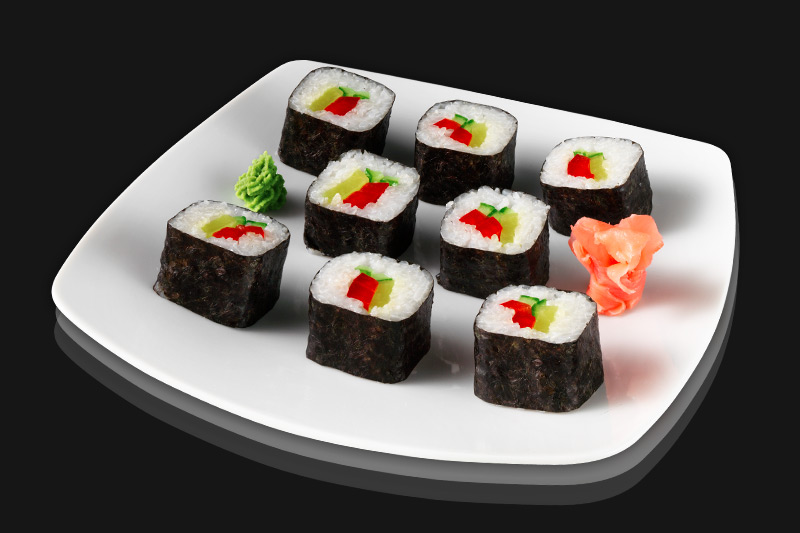 Maki sushi se zeleninou