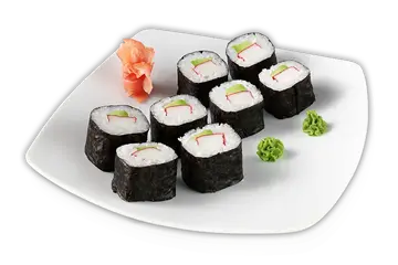 Maki sushi à la krab